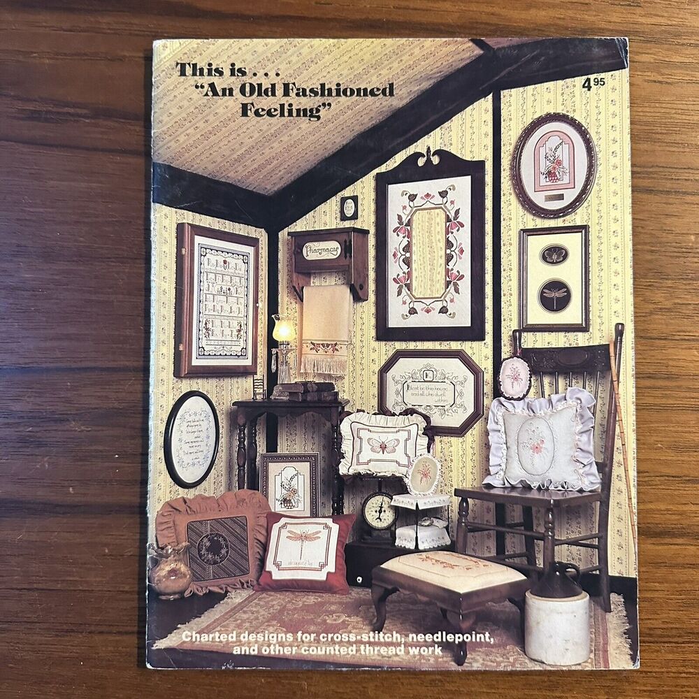 This is An Old Fashioned Feeling Annies Counted Cross Stitch Patterns Charts
